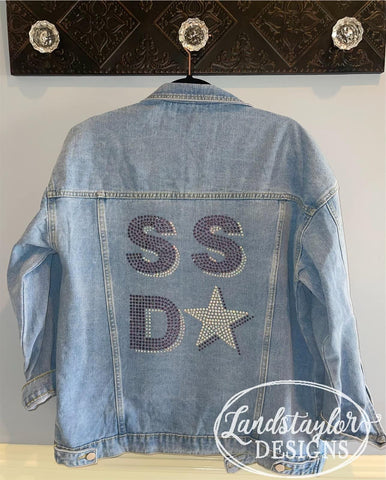 SSD Rhinestone Design (Jacket/sweatshirt not included)