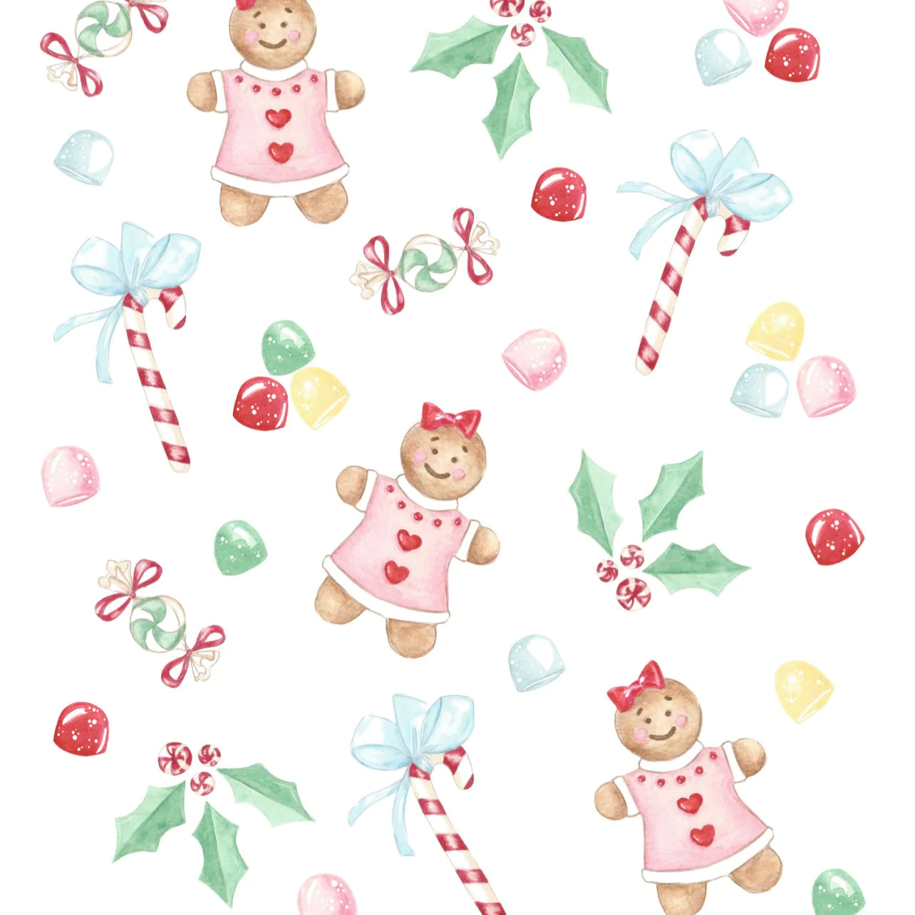 Gingerbread Girl PJ Set - Adults Pre-Order