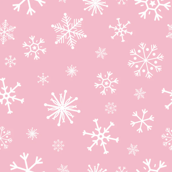 Pink Snowflake PJ Set - Adult Pre-Order