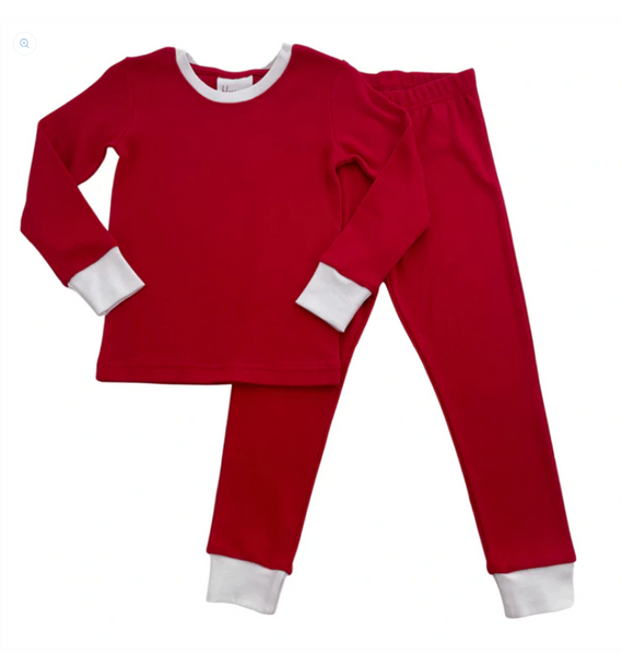 Christmas Red PJ's - Youth Pre-Order