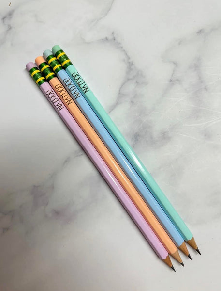 Personalized Pencil Sets