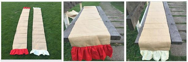 Ruffle Table Runner