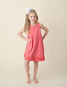 Girl's Empire Waist Tank Dress