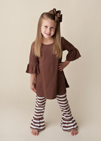Girl's Bell Sleeve Tunic