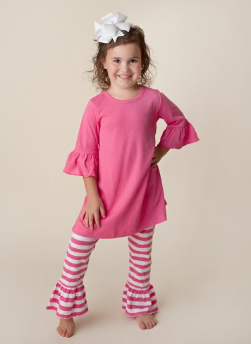 Girl's Bell Sleeve Tunic